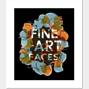 fine art faces Posters and Art